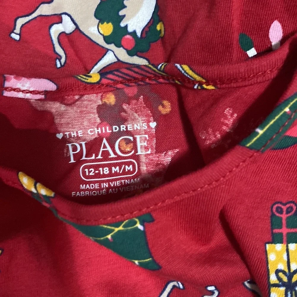 NWOT! The‎ Children’s Place Holiday Printed Dress